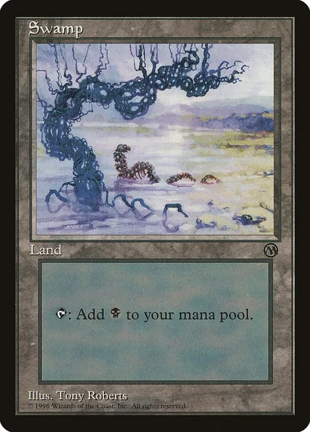 Swamp, Magic card PARL 3 — Arena League 1996 set