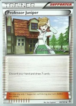 Professor Juniper, Pokémon card WCD15 084 — World Championship Decks 2015 set