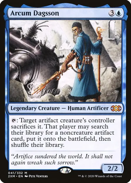 Arcum Dagsson, Magic card 2XM 41 — Double Masters set