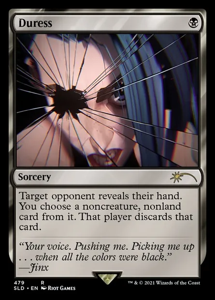 Contrainte, carte Magic SLD 479 — extension Secret Lair Drop