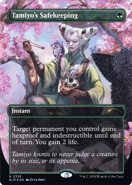 Tamiyo's Safekeeping, Magic card SLD 2335 — Secret Lair Drop set