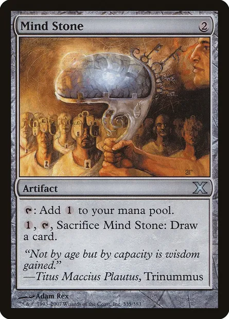 Mind Stone, Magic card 10E 335 — Tenth Edition set