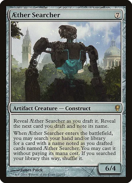 Aether Searcher, Magic card CNS 53 — Conspiracy set