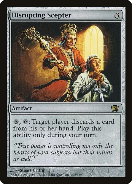 Disrupting Scepter, Magic card 8ED 298★ — Eighth Edition set