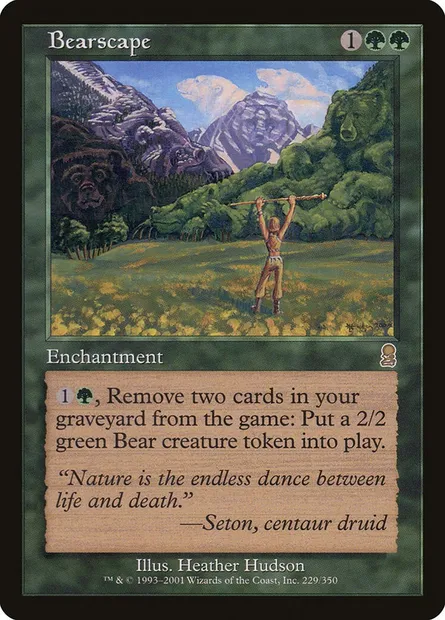 Pays des ours, carte Magic ODY 229 — extension Odyssée