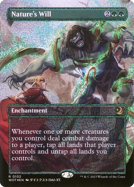 Nature's Will, Magic card WOT 102 — Wilds of Eldraine: Enchanting Tales set
