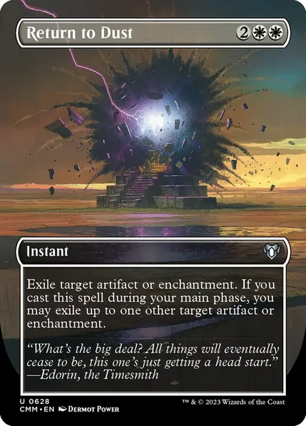 Return to Dust, Magic card CMM 628 — Commander Masters set