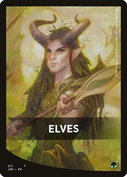 Elves, Magic card FJMP 13 — Jumpstart Front Cards set