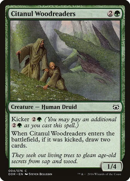 Citanul Woodreaders, Magic card DDR 4 — Duel Decks: Nissa vs. Ob Nixilis set