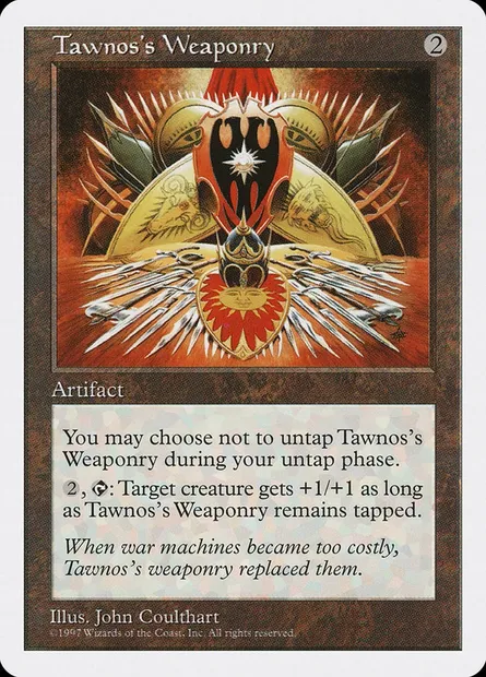Tawnos's Weaponry, Magic card 5ED 401 — Fifth Edition set