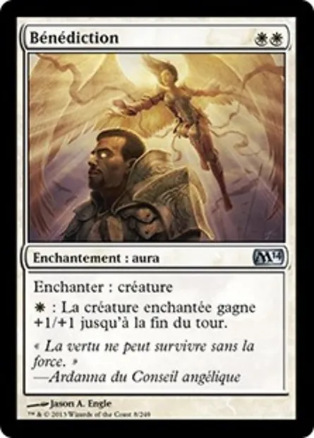 Bénédiction, carte Magic M14 8 — extension Magic 2014