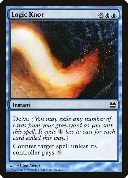 Nœud logique, carte Magic MMA 51 — extension Modern Masters