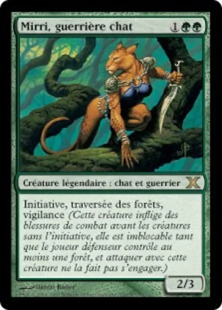 Mirri, guerrière chat, carte Magic 10E 279 — extension Dixième édition