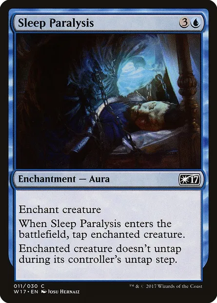 Sleep Paralysis, Magic card W17 11 — Welcome Deck 2017 set