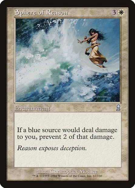 Sphere of Reason, Magic card ODY 51 — Odyssey set