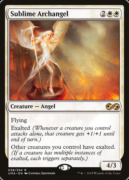 Sublime Archangel, Magic card UMA 38 — Ultimate Masters set