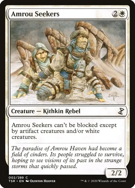 Amrou Seekers, Magic card TSR 2 — Time Spiral Remastered set