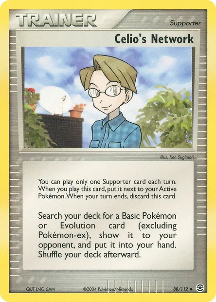 Celio's Network, Pokémon card RG 88 — FireRed & LeafGreen set