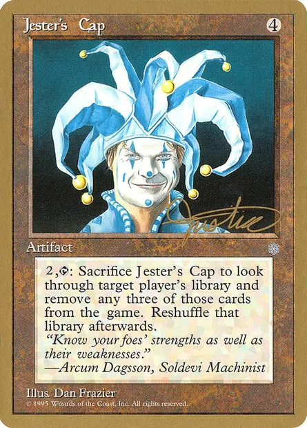 Jester's Cap, Magic card PTC mj324 — Pro Tour Collector Set set