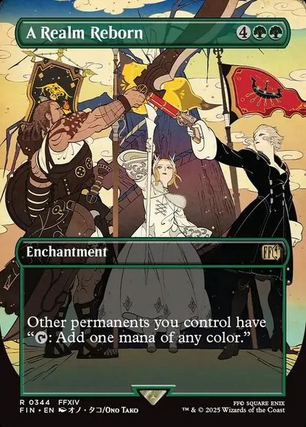 A Realm Reborn, Magic card FIN 344 — Final Fantasy set