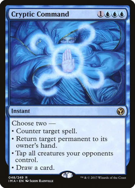 Cryptic Command, Magic card IMA 48 — Iconic Masters set
