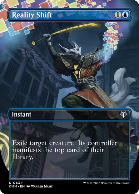 Reality Shift, Magic card CMM 634 — Commander Masters set