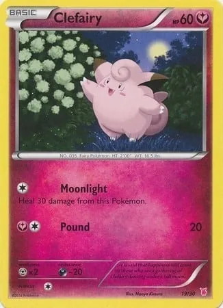 Mélofée, carte Pokémon TK7B 019 — extension XY Trainer Kit: Wigglytuff