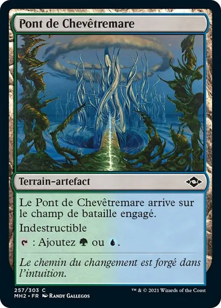 Pont de Chevêtremare, carte Magic MH2 257 — extension Horizons du Modern 2