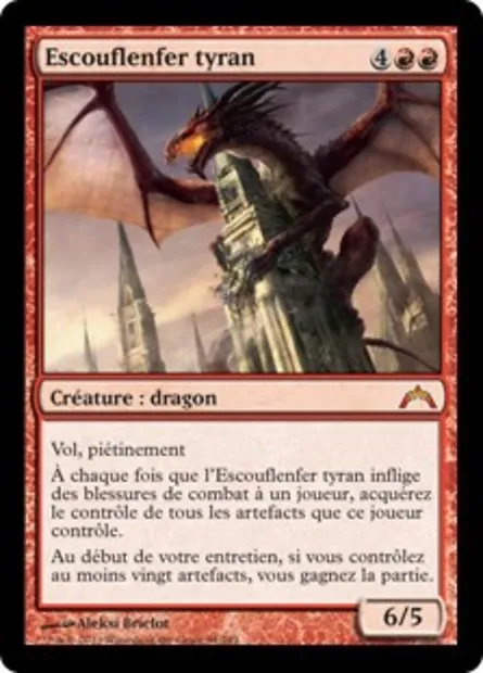 Escouflenfer tyran, carte Magic GTC 94 — extension Insurrection