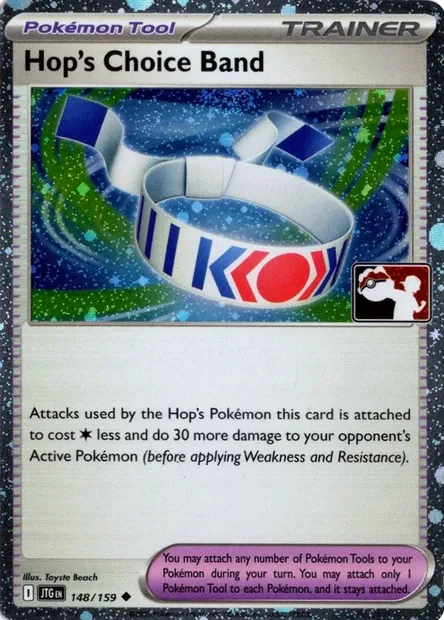 Bandeau Choix de Nabil, carte Pokémon PPS 148-6 — extension Play! Pokémon Prize Pack Series