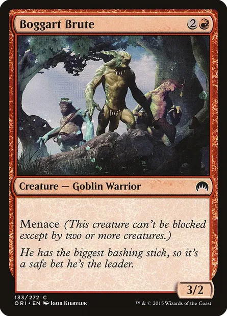 Boggart Brute, Magic card ORI 133 — Magic Origins set