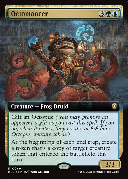 Octomancer, Magic card BLC 69 — Bloomburrow Commander set