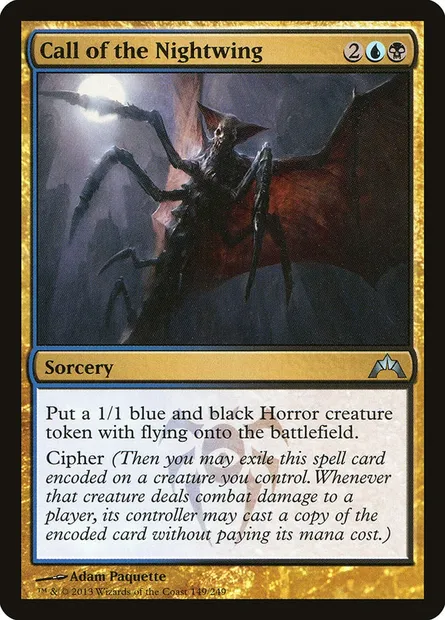 Call of the Nightwing, Magic card GTC 149 — Gatecrash set