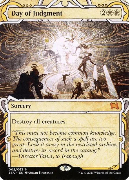 Day of Judgment, Magic card STA 2 — Strixhaven Mystical Archive set