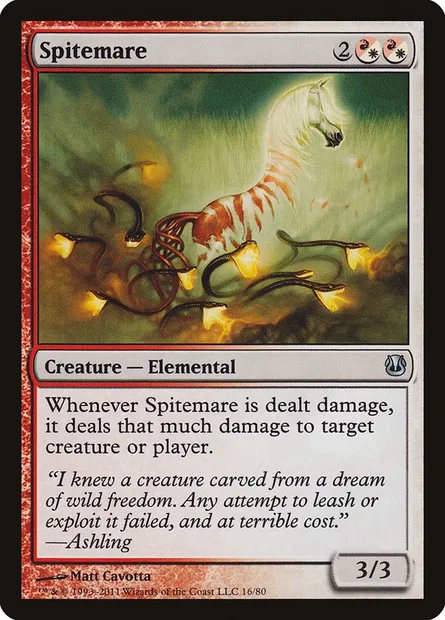 Spitemare, Magic card DDH 16 — Duel Decks: Ajani vs. Nicol Bolas set