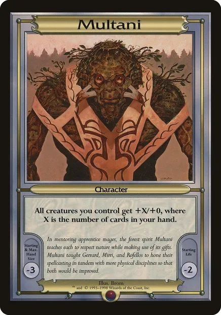 Multani, Magic card PVAN 303 — Vanguard Series set