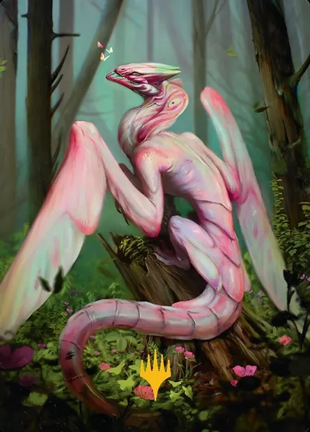 Bloomvine Regent // Bloomvine Regent, Magic card ATDM 46 — Tarkir: Dragonstorm Art Series set