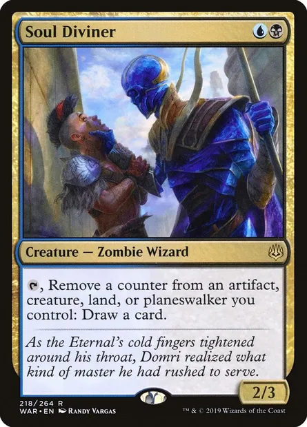Soul Diviner, Magic card WAR 218 — War of the Spark set