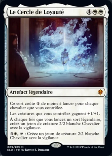 Le Cercle de Loyauté, carte Magic ELD 9 — extension Throne of Eldraine