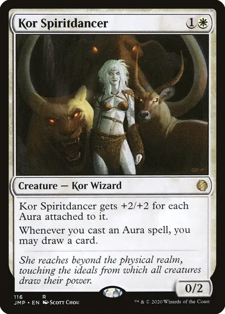 Kor Spiritdancer, Magic card JMP 116 — Jumpstart set