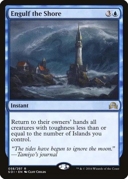 Engulf the Shore, Magic card SOI 58 — Shadows over Innistrad set