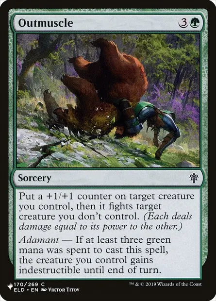 Plus costaud, carte Magic PLST ELD-170 — extension The List