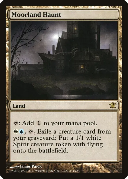 Moorland Haunt, Magic card ISD 244 — Innistrad set