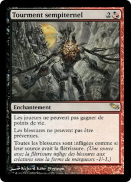 Tourment sempiternel, carte Magic SHM 186 — extension Sombrelande