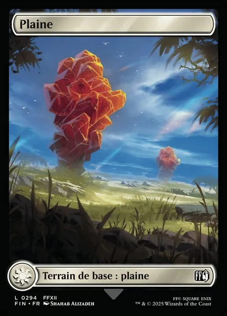 Plaine, carte Magic FIN 294 — extension Final Fantasy