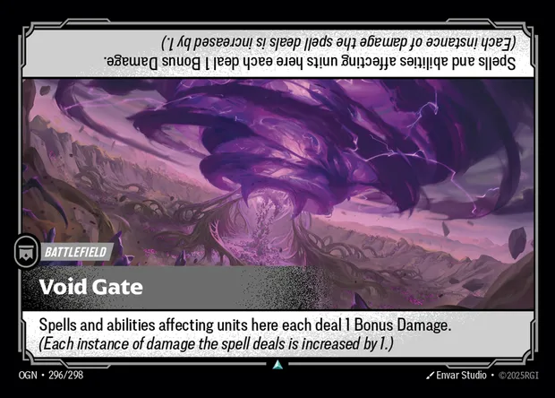 Void Gate, Riftbound card OGN 296 — Origins set