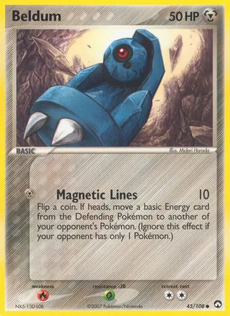 Beldum, Pokémon card PK 45 — Power Keepers set