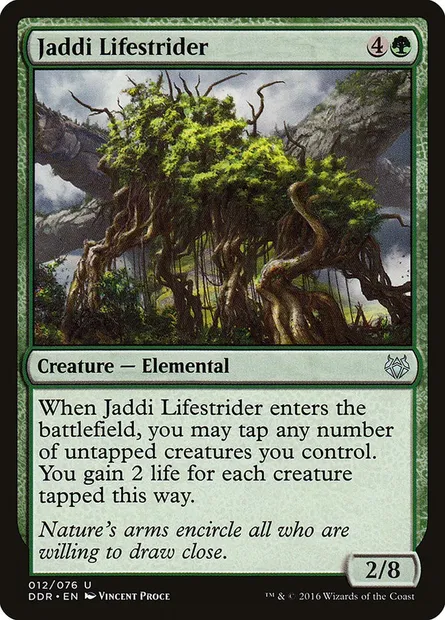 Jaddi enjambe-vie, carte Magic DDR 12 — extension Duel Decks: Nissa vs. Ob Nixilis