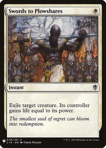 Retour au pays, carte Magic PLST C16-78 — extension The List