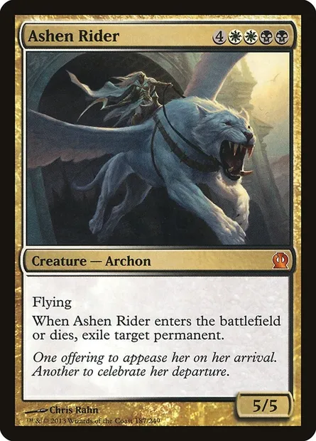 Ashen Rider, Magic card THS 187 — Theros set